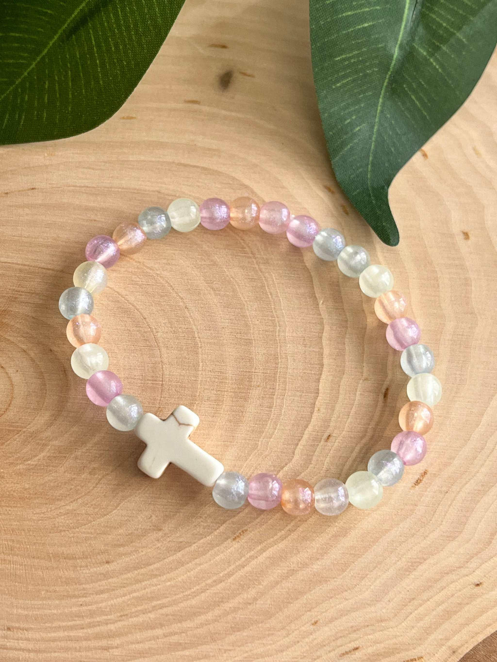 Colorful Christian Bead Bracelet