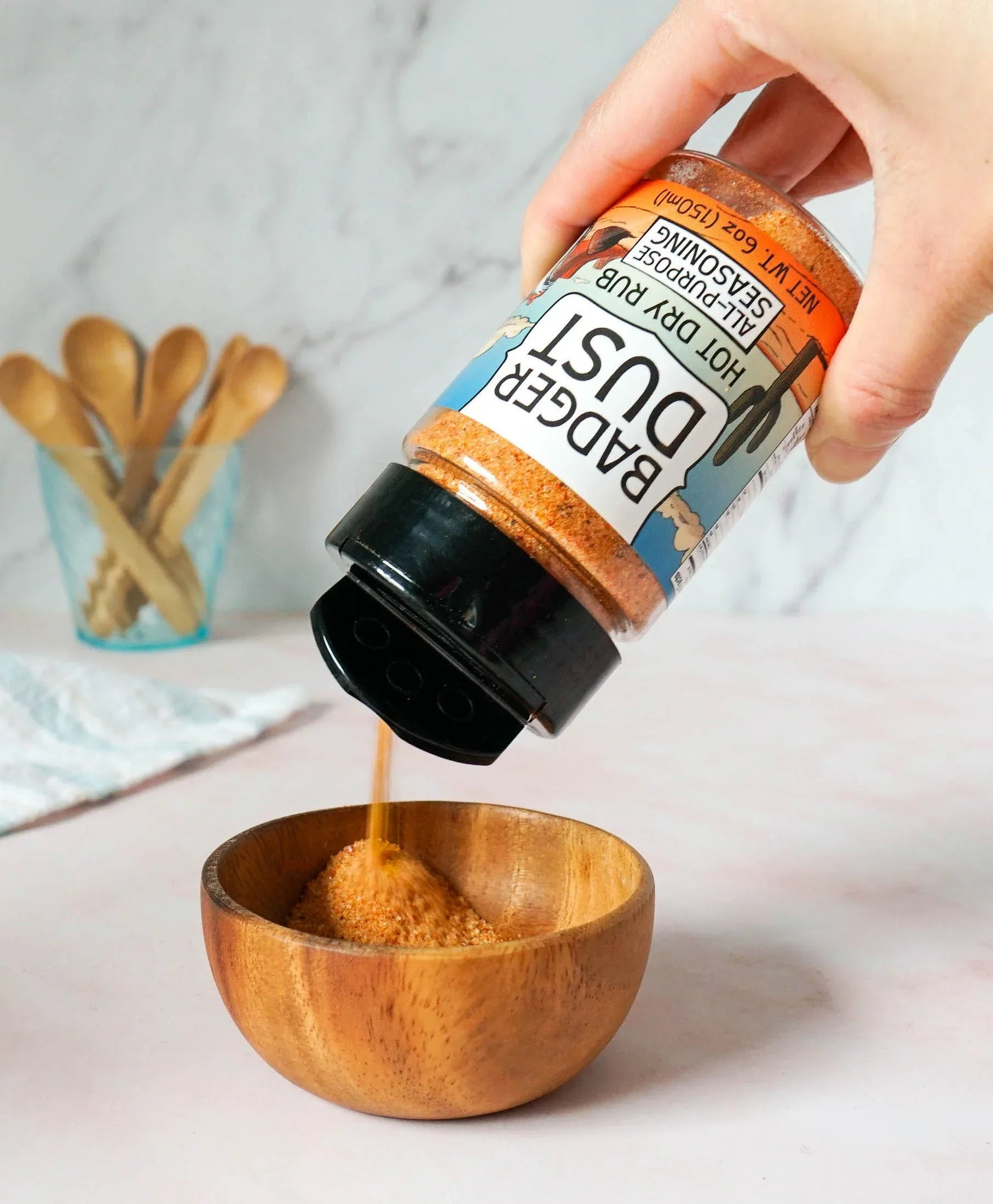 Badger Dust Hot All- Purpose Seasoning