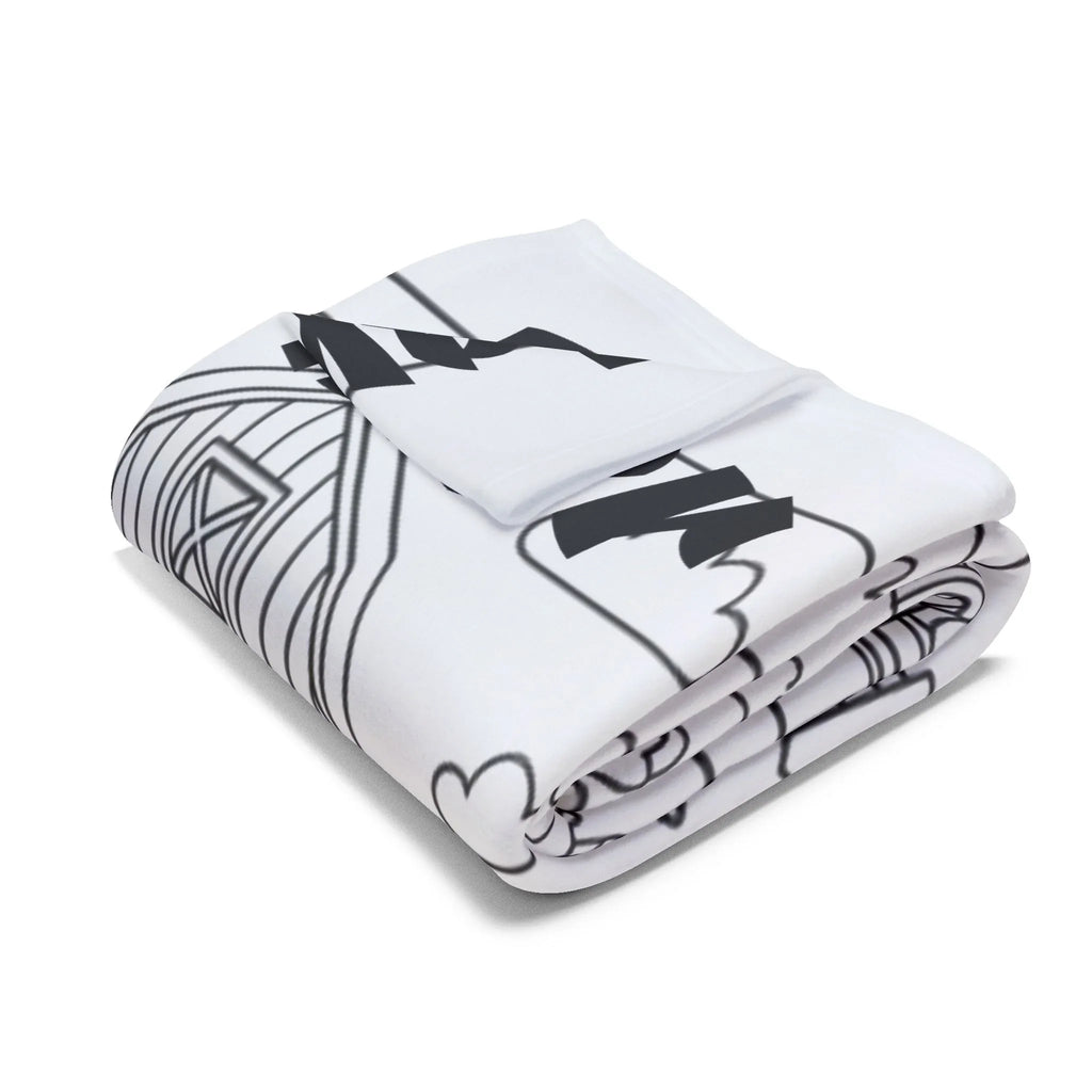 Cozy Farmhouse Fleece Blanket