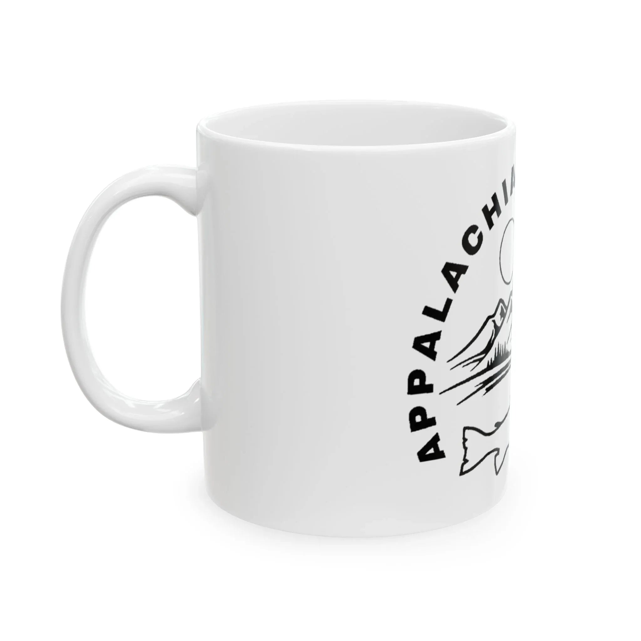 Appalachian Expedition Ceramic Mug - Adventure-Inspired 11oz & 15oz Coffee Cup