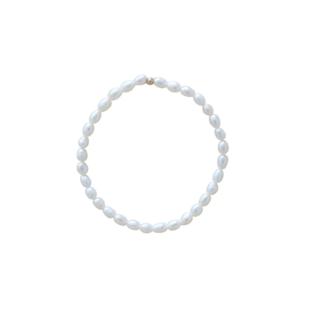 Faith Vintage Pearl Bracelet