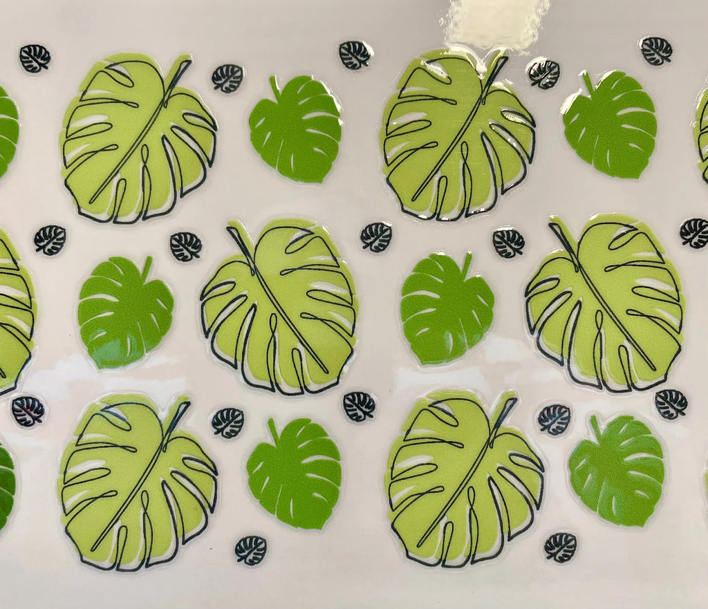 16oz Glass Cup with Lid & Straw