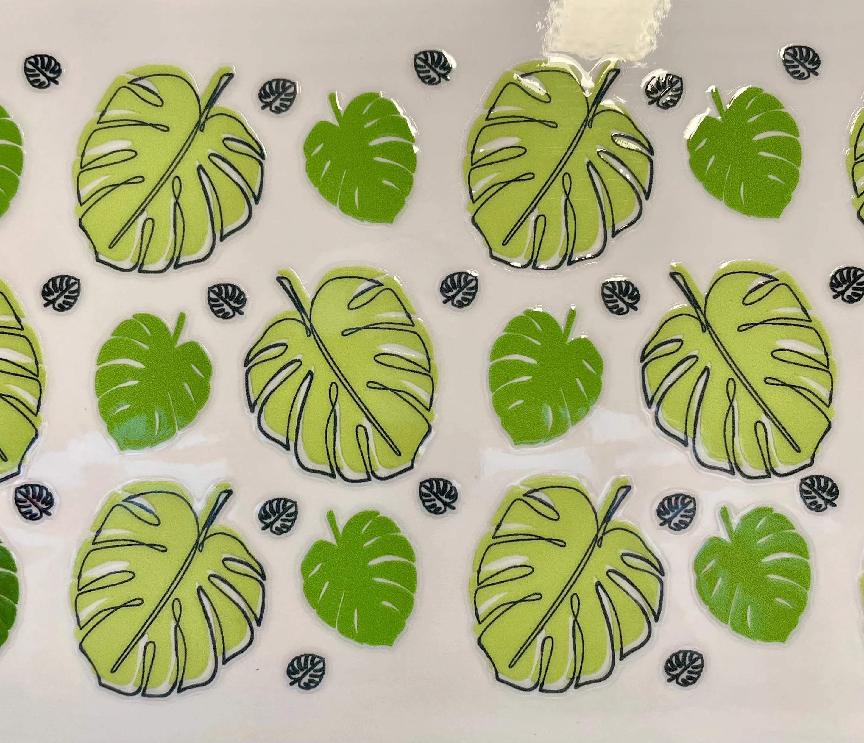 16oz Glass Cup with Lid & Straw