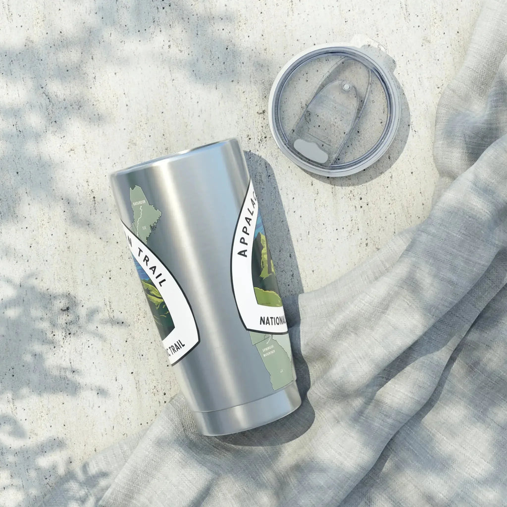 Appalachian Trail Insulated 20oz Tumbler Map Logo