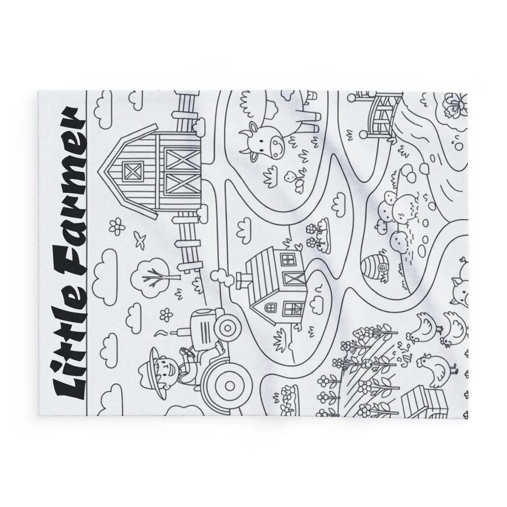 Cozy Farmhouse Fleece Blanket