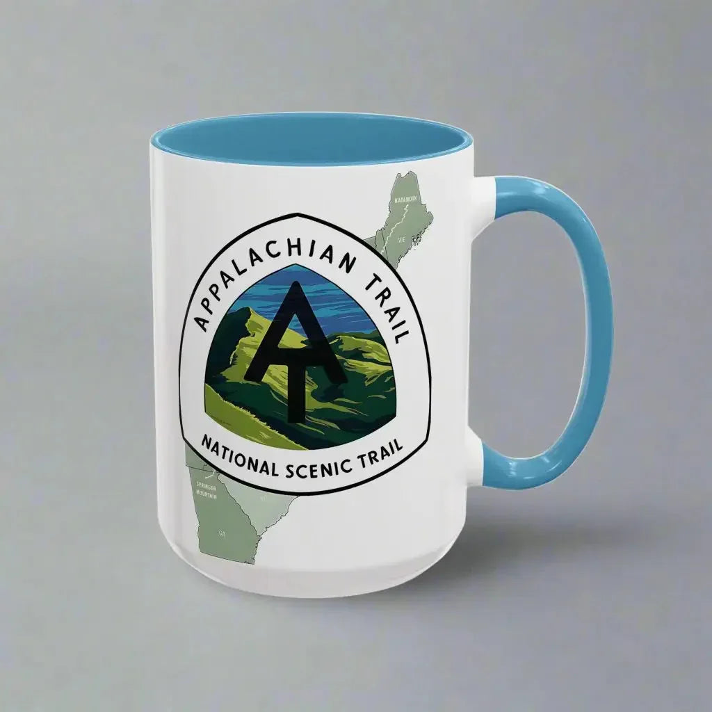 Appalachian National Scenic Trail Accent Coffee Mug 11oz 15oz