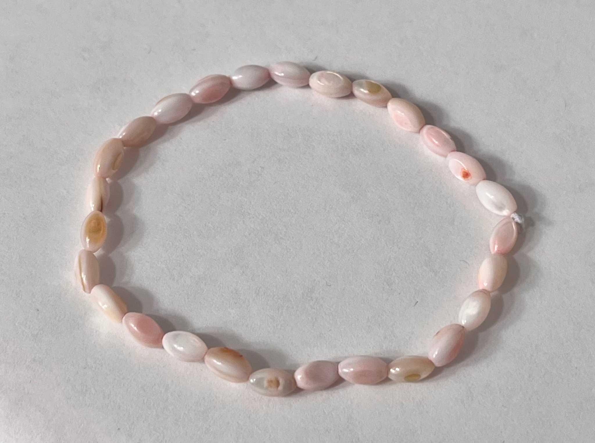Bead Bracelet with Freshwater Shell & Pearl Beads