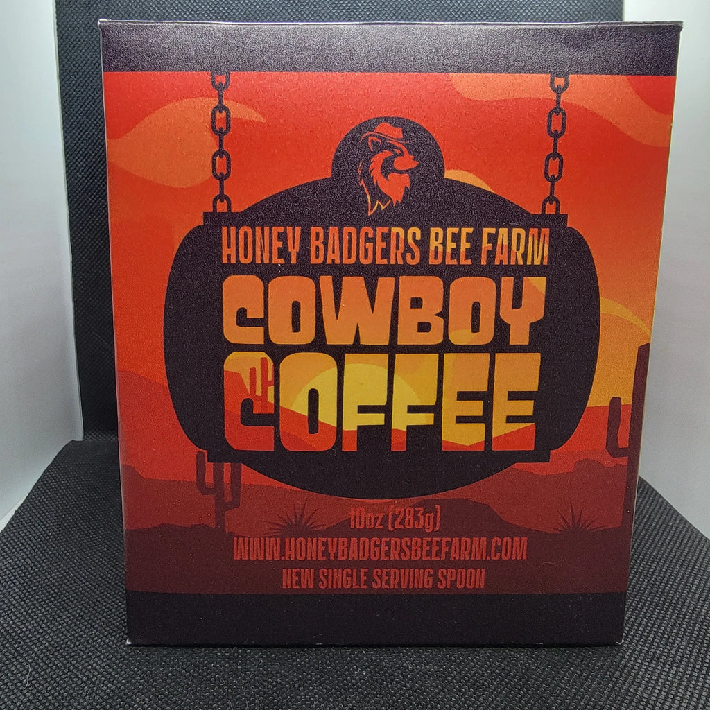 Badgers Honey Spoon /Cowboy Honey Coffee