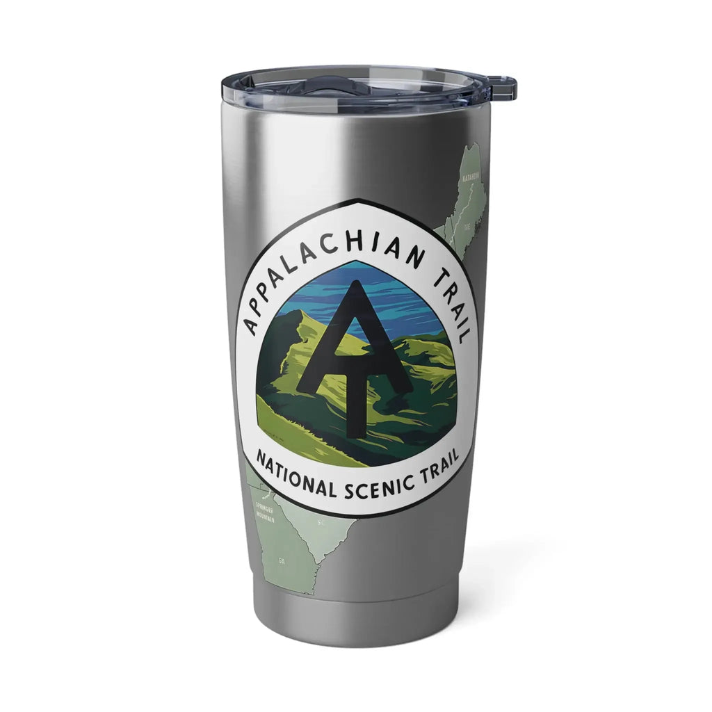 Appalachian Trail Insulated 20oz Tumbler Map Logo