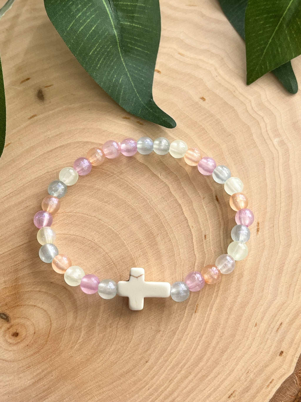 Colorful Christian Bead Bracelet