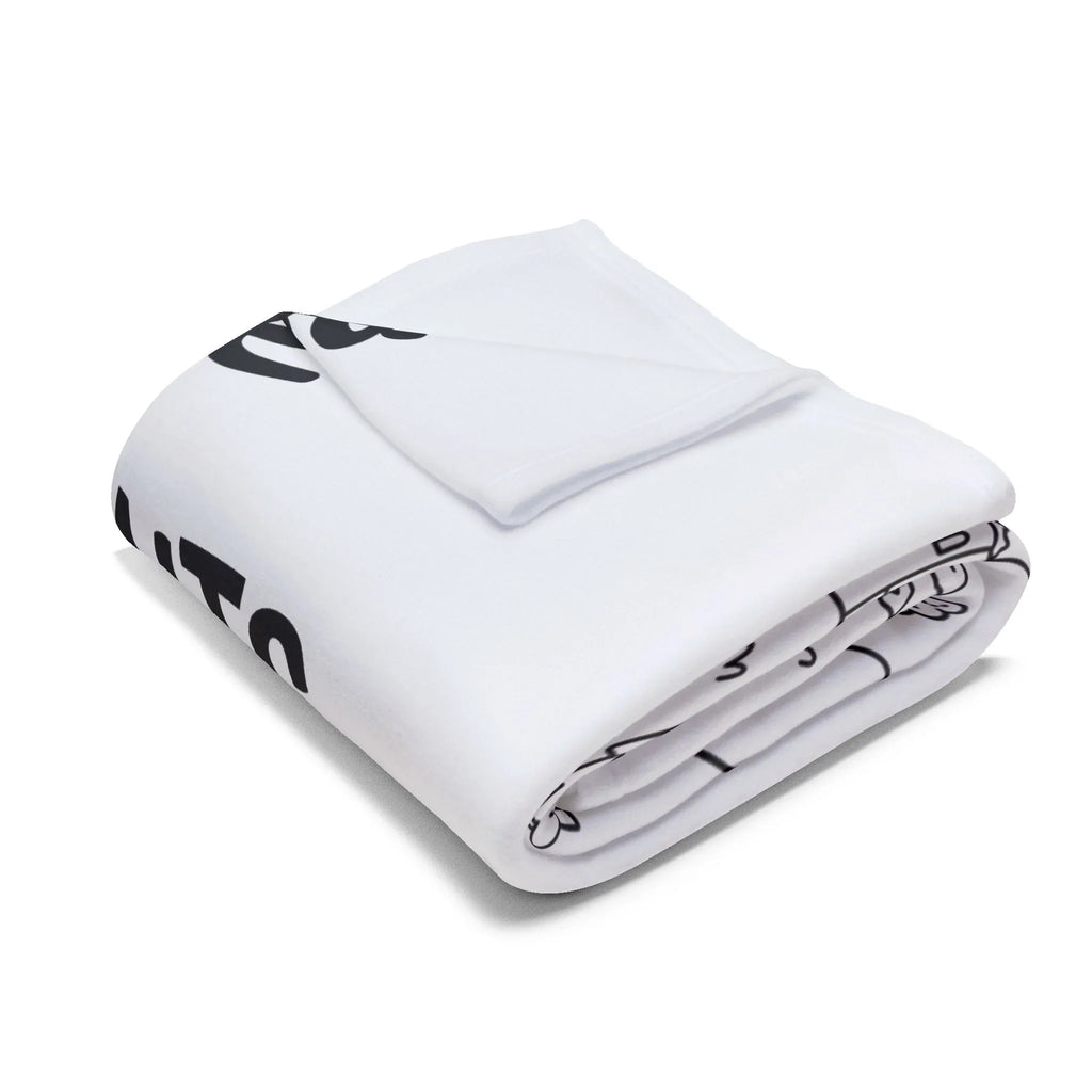 Adventure Awaits Arctic Fleece Blanket - Cozy Travel-Inspired Throw for Adventure Lovers