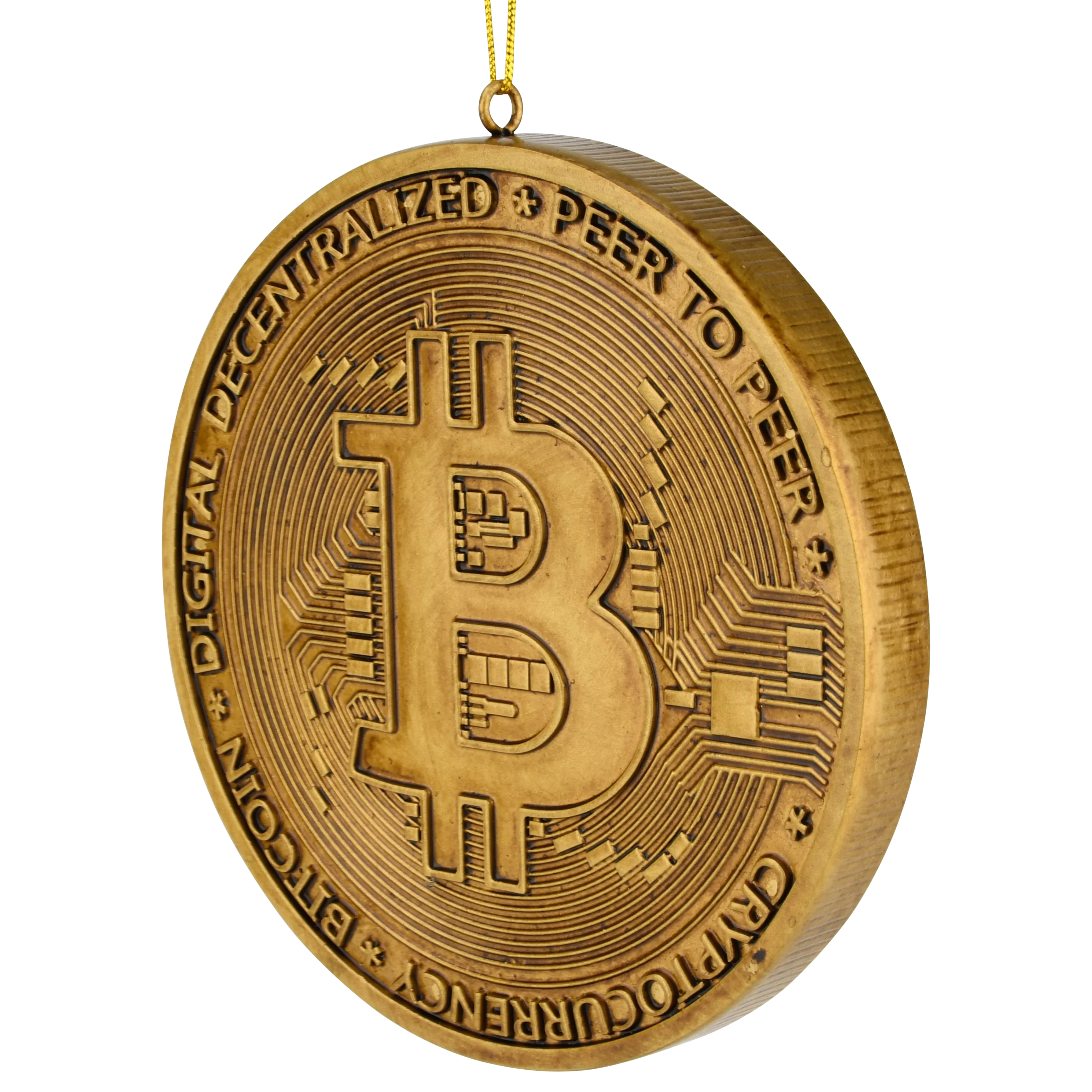 Bitcoin Christmas Ornament Cryptocurrency Money Ornaments