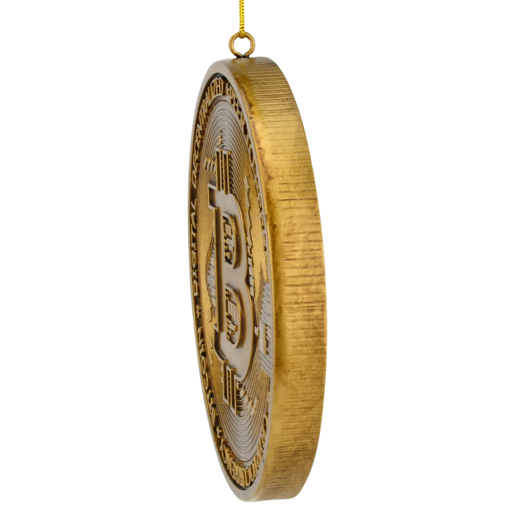 Bitcoin Christmas Ornament Cryptocurrency Money Ornaments