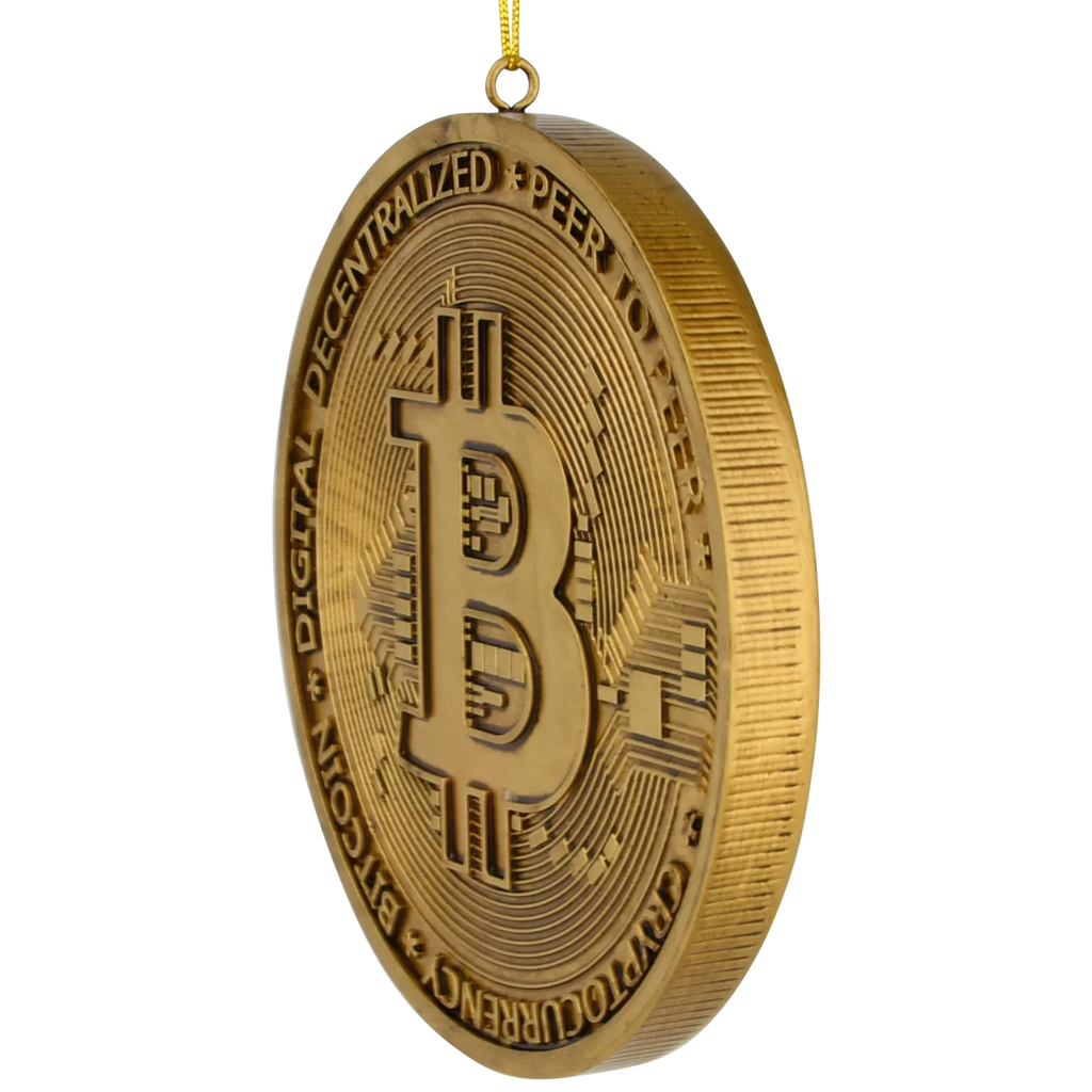 Bitcoin Christmas Ornament Cryptocurrency Money Ornaments