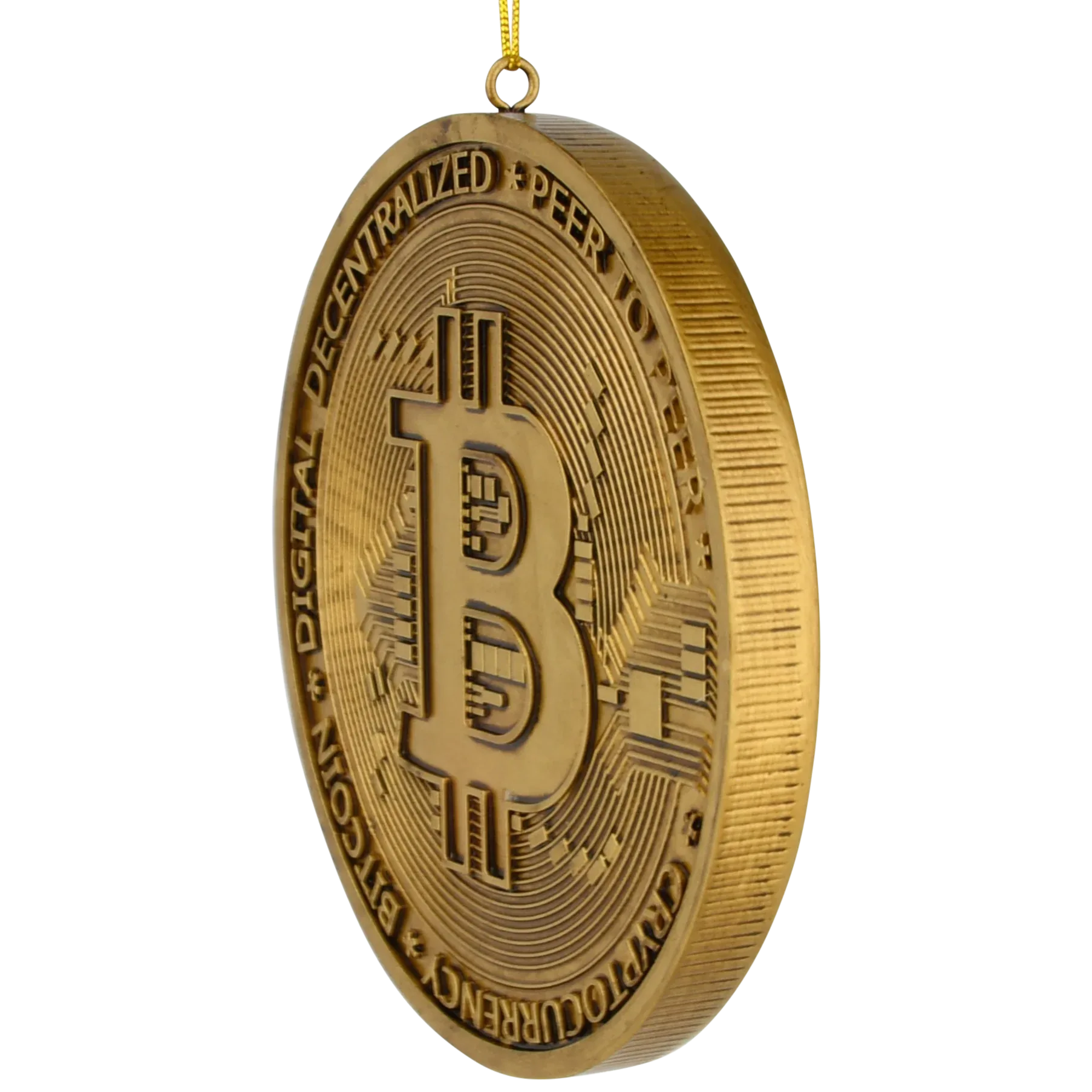 Bitcoin Christmas Ornament Cryptocurrency Money Ornaments