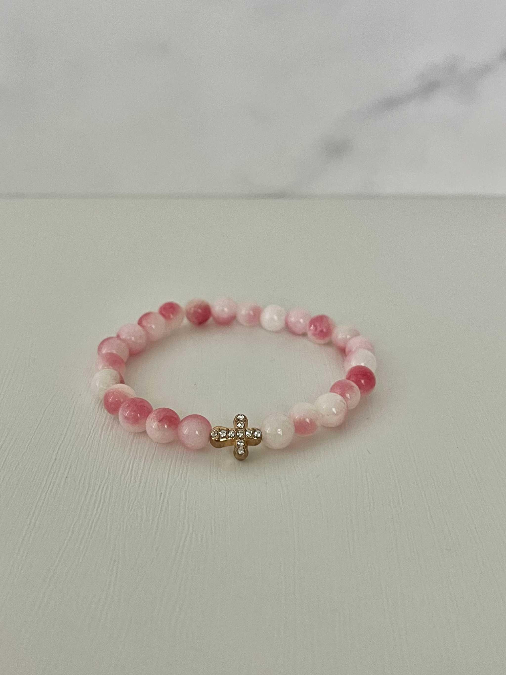 Cross Bead Bracelet Collection - Faith-Inspired Jewelry