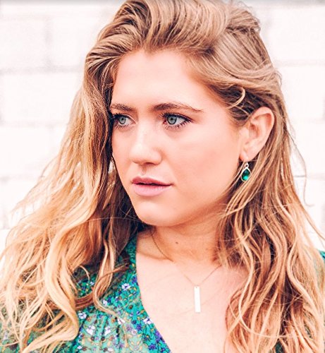 August Birthstone Peridot Teardrop Earrings – Handcrafted Sparkling Crystal in 14K Gold-Filled on Hypoallergenic Ear Wires