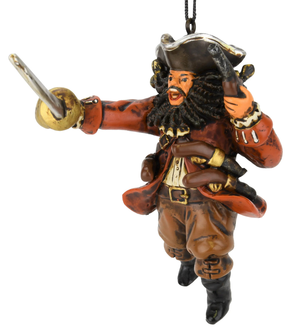 Blackbeard The Pirate Halloween / Christmas Ornaments