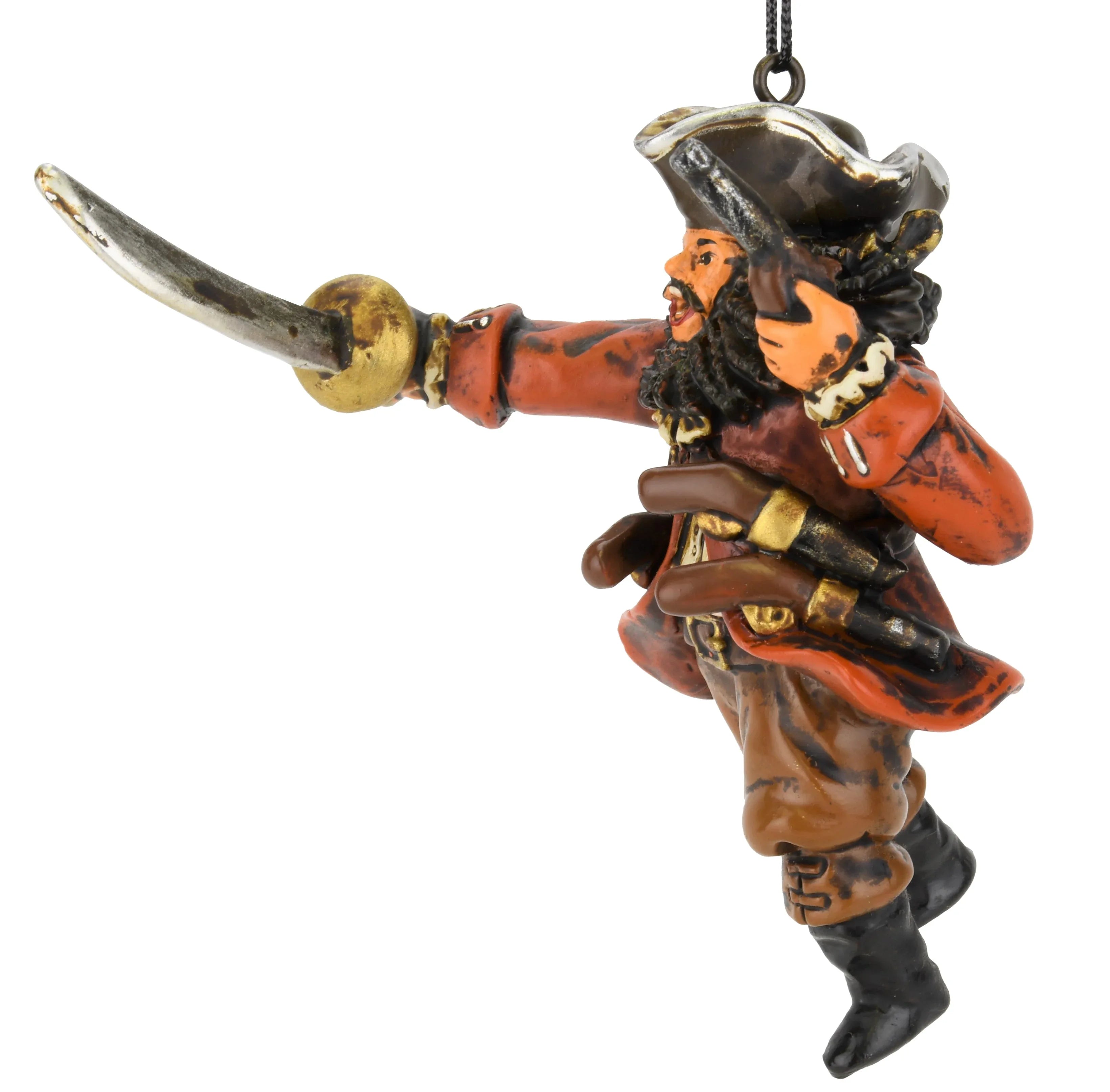 Blackbeard The Pirate Halloween / Christmas Ornaments
