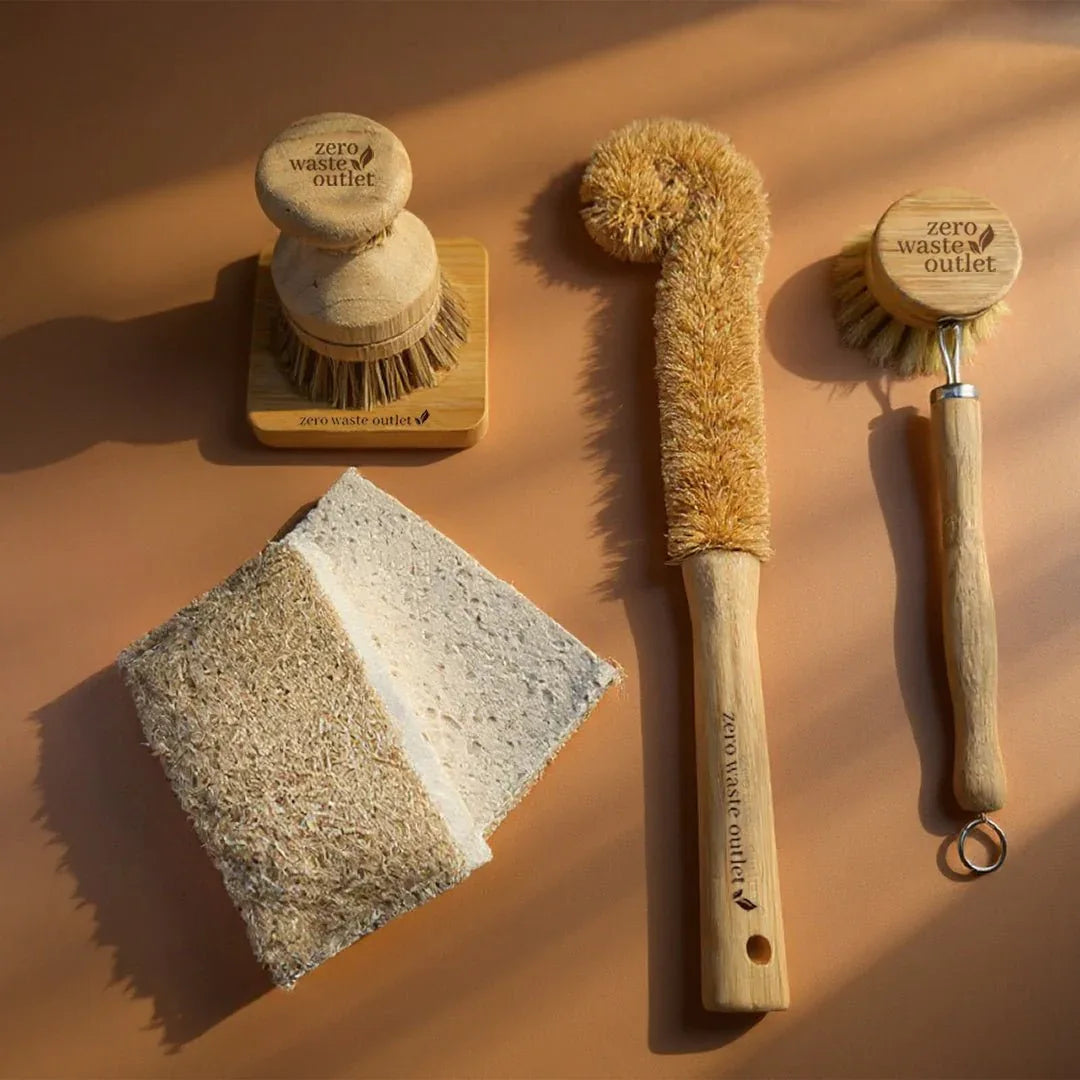 6-Piece Sink Kit Bottle Brush