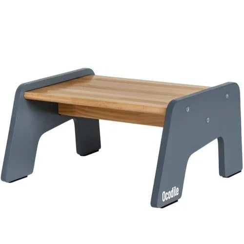 1-Step Stool For Kids Gray