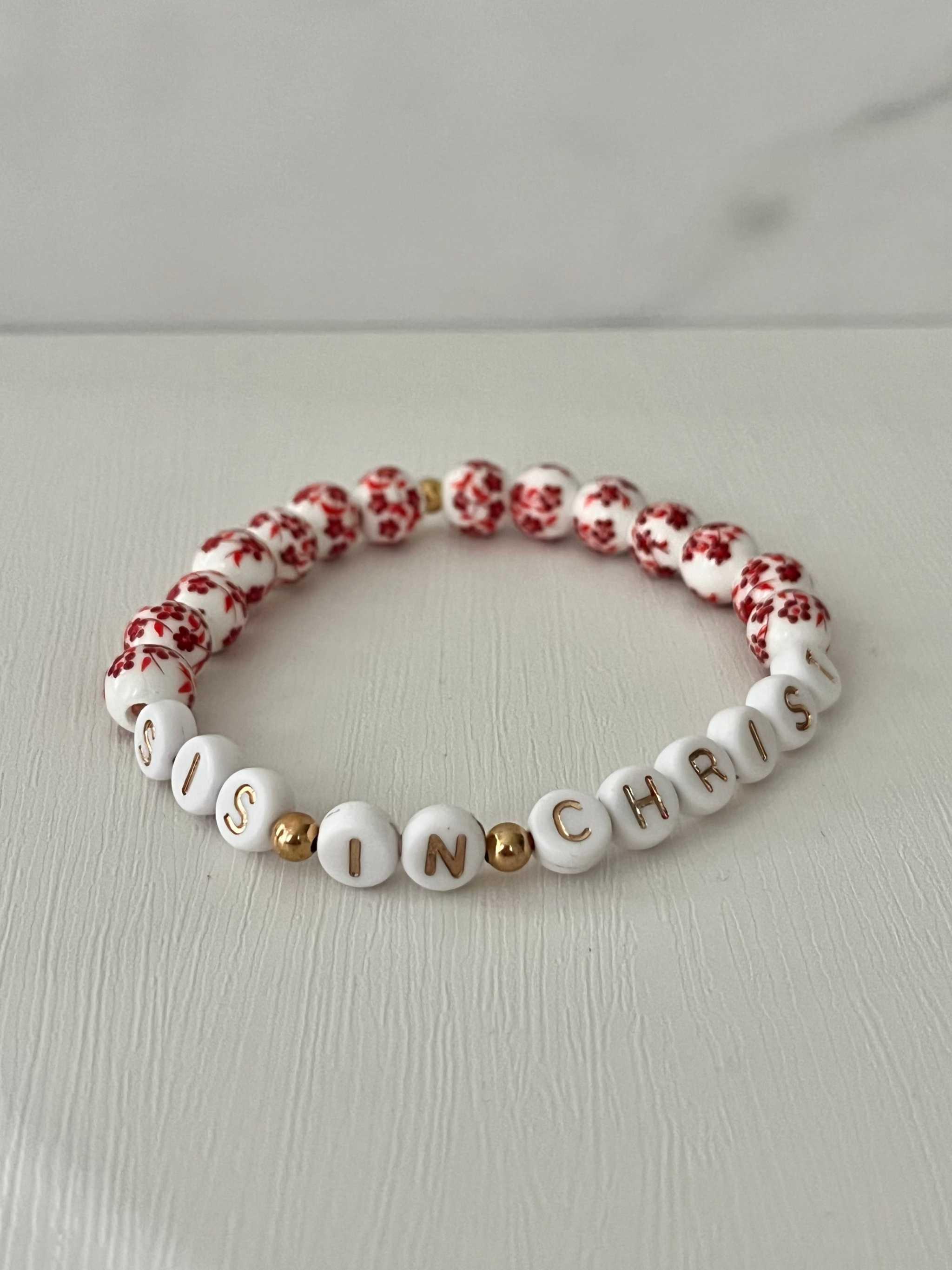 Bead Bracelet – Sis In Christ Floral Christian Jewelry