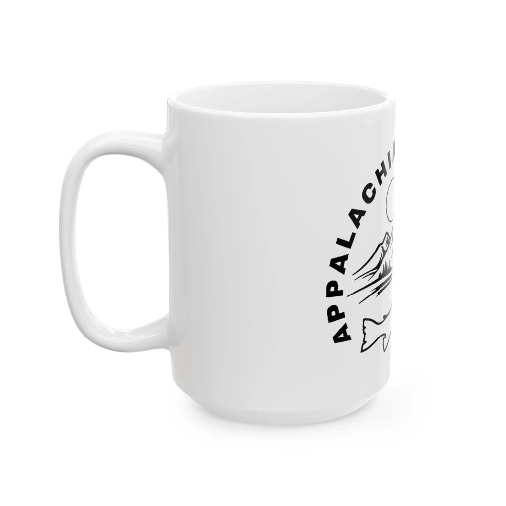 Appalachian Expedition Ceramic Mug - Adventure-Inspired 11oz & 15oz Coffee Cup