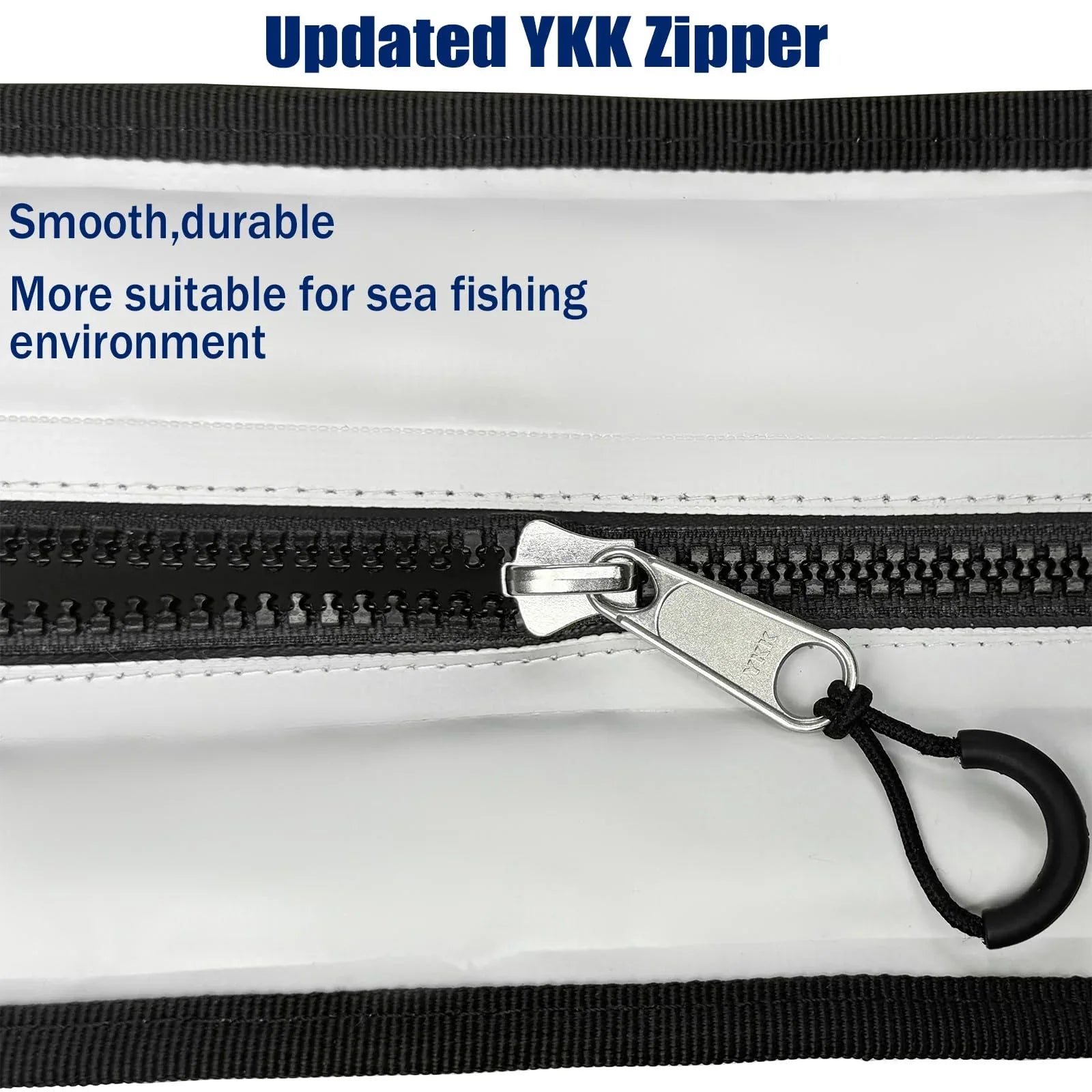 105QT Fish Cooler Bag with YKK Zipper, Flat Bottom