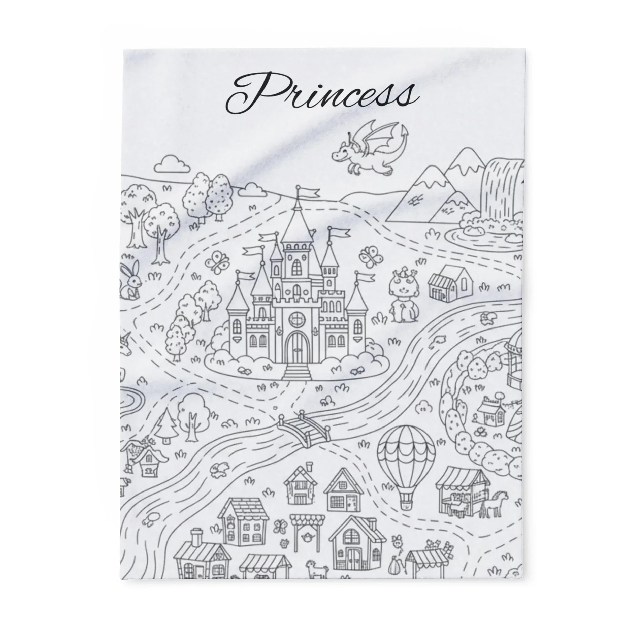 Princess Adventure Arctic Fleece Blanket 30'' × 40''