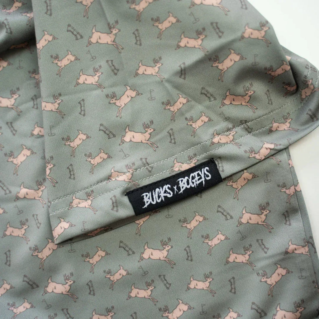 "Bows & Bucks" Golf Polo - Mountain Made Mercantile