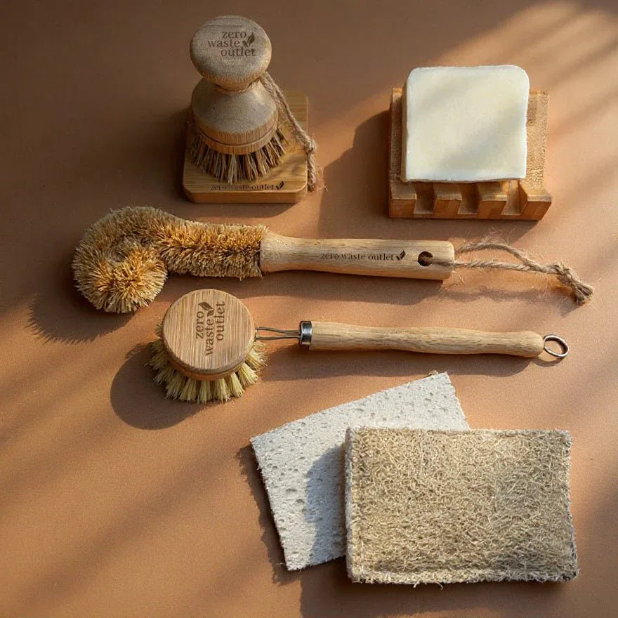 8-Piece Sink Kit Cup Brush & Fragrance-Free Soap