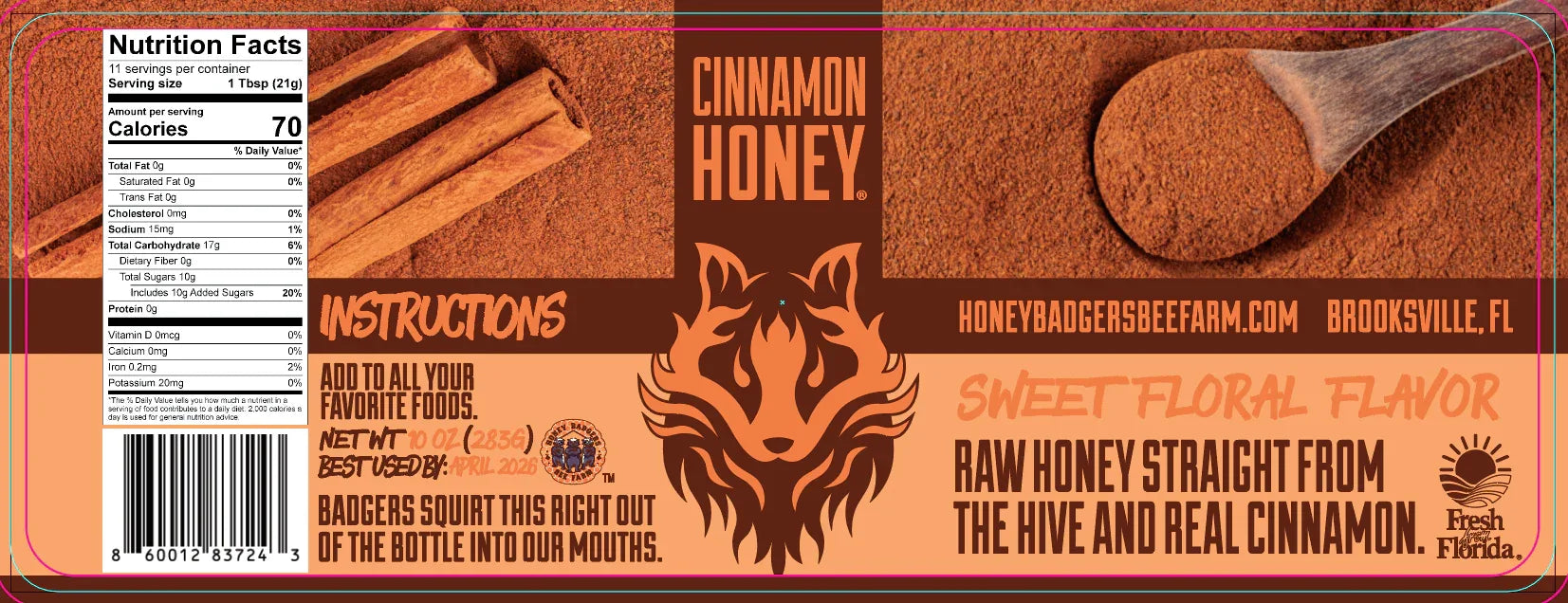 Cinnamon Honey