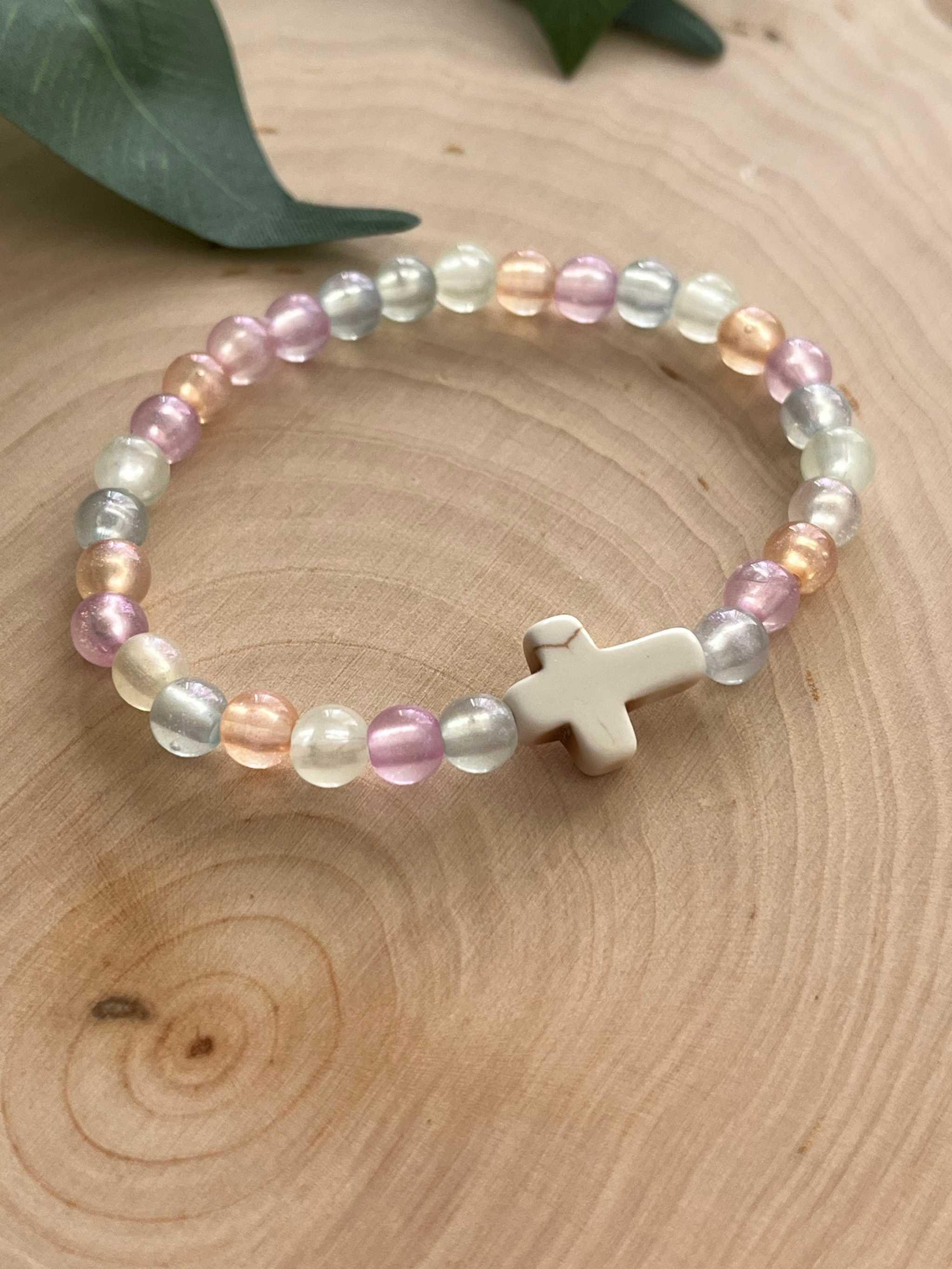 Colorful Christian Bead Bracelet
