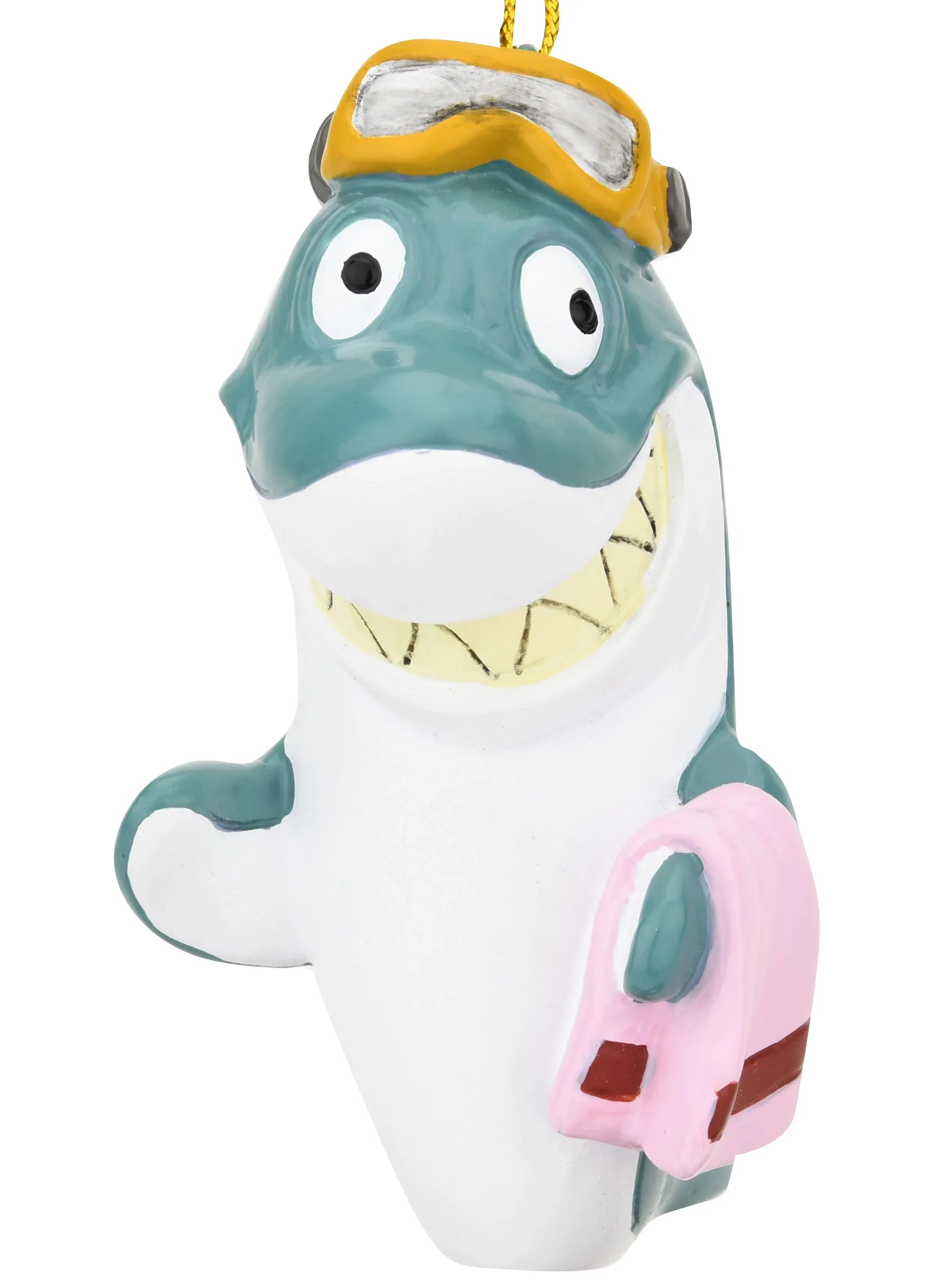 Beach Shark Christmas Ornament