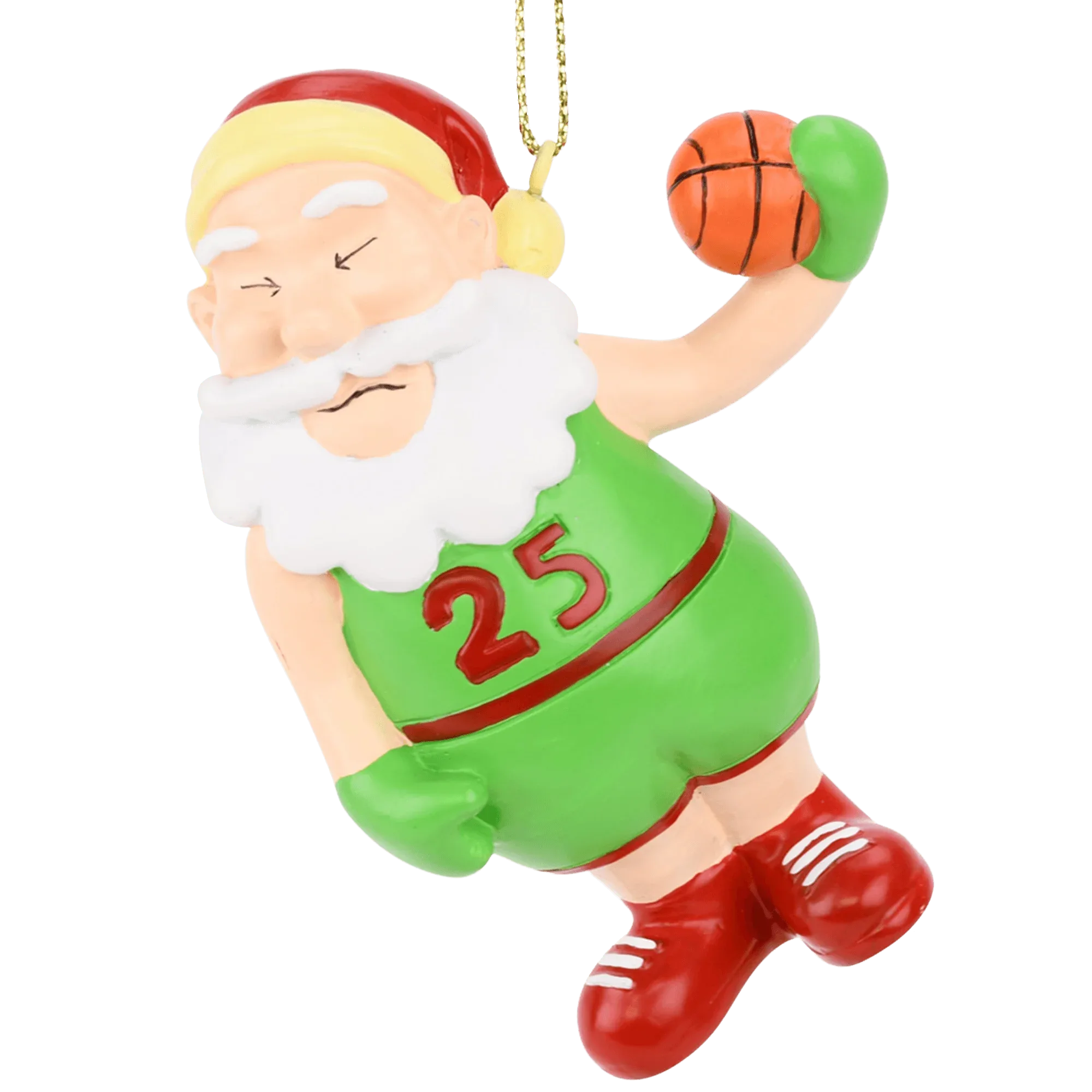 Air Santa™ Basketball Christmas Ornament