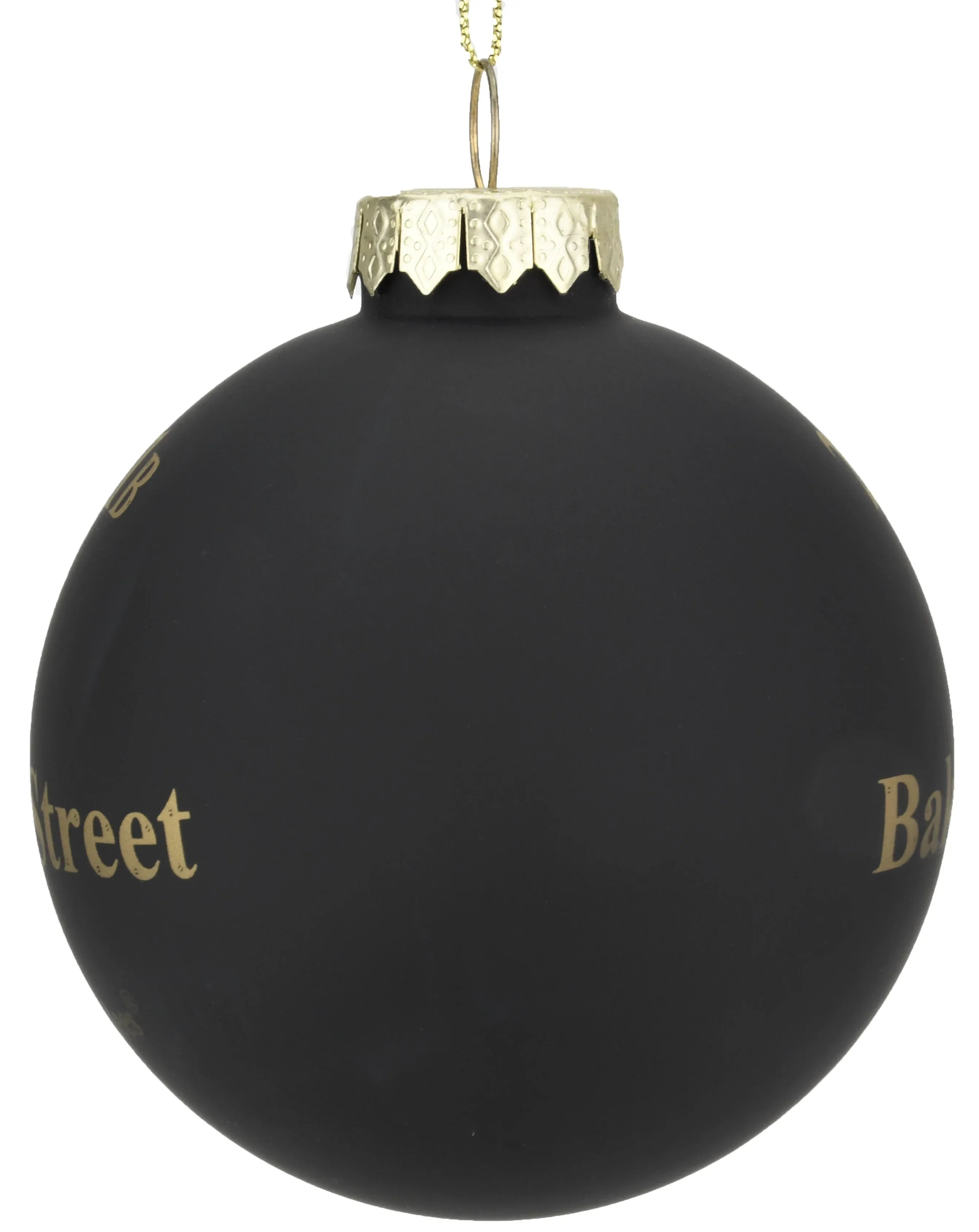 221B Baker Street Sherlock Holmes Christmas Ornament