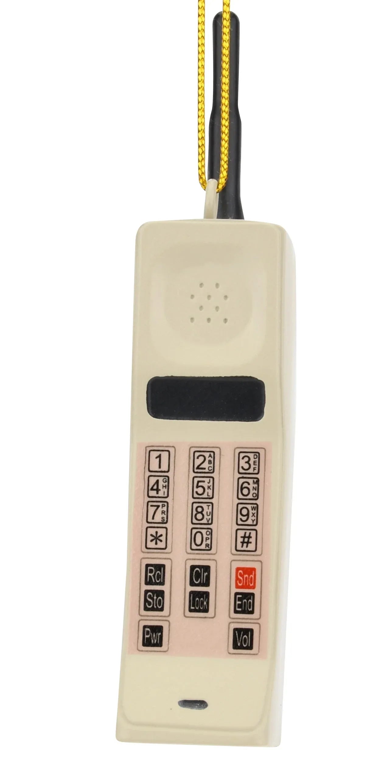 80's Cell Phone Resin Christmas Ornament