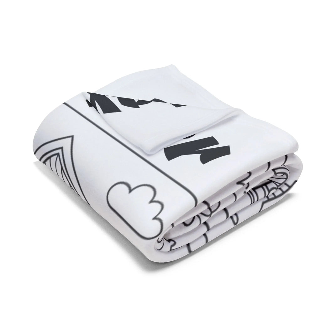 Cozy Farmhouse Fleece Blanket