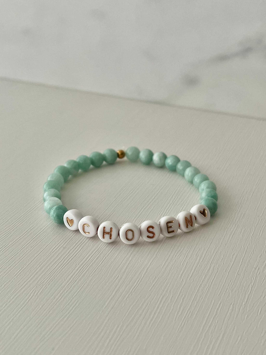 Jade Chosen Bead Bracelet – Elegant Stone Jewelry with Meaning