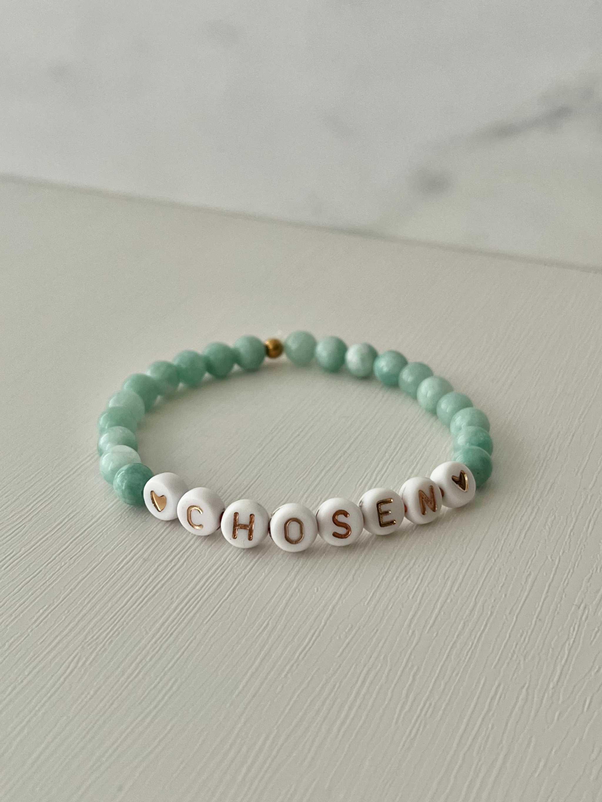 Jade Chosen Bead Bracelet – Elegant Stone Jewelry with Meaning