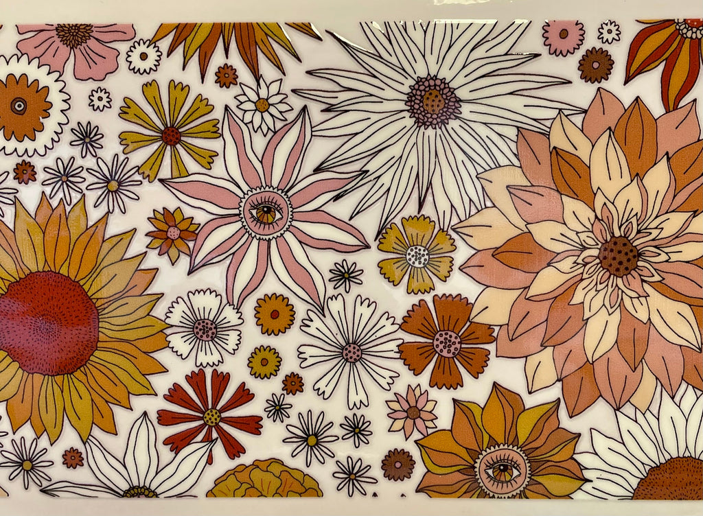 16oz Glass Cup with Lid & Straw