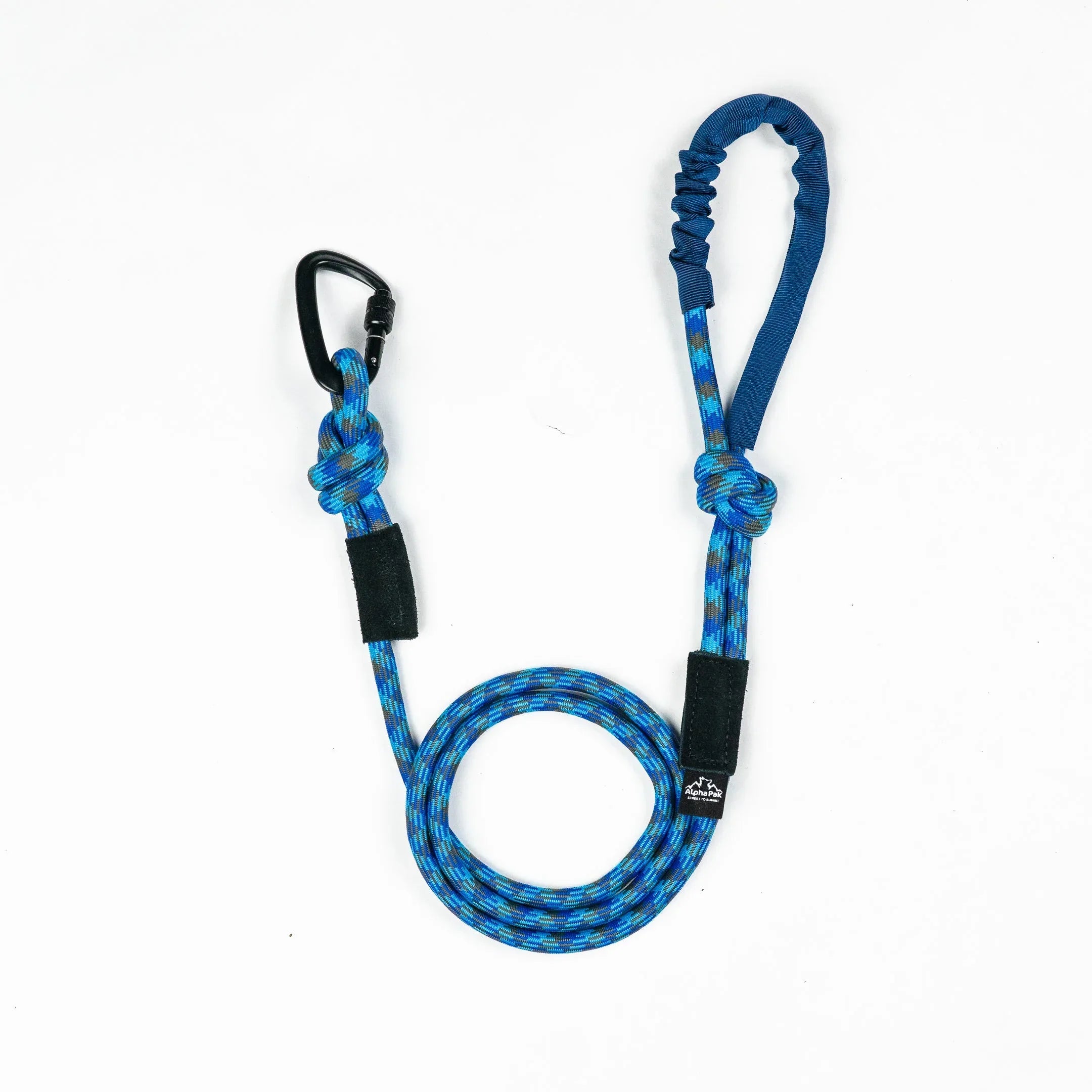 10MM Adventure Kernmantle Rope Dog Leash Blues