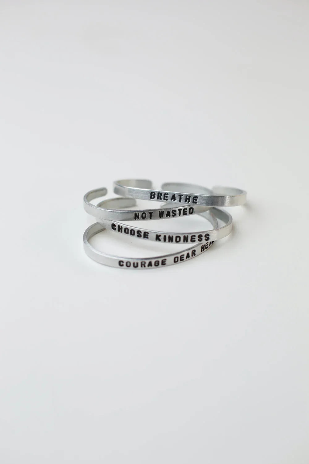 Aluminum Story Cuff Breathe