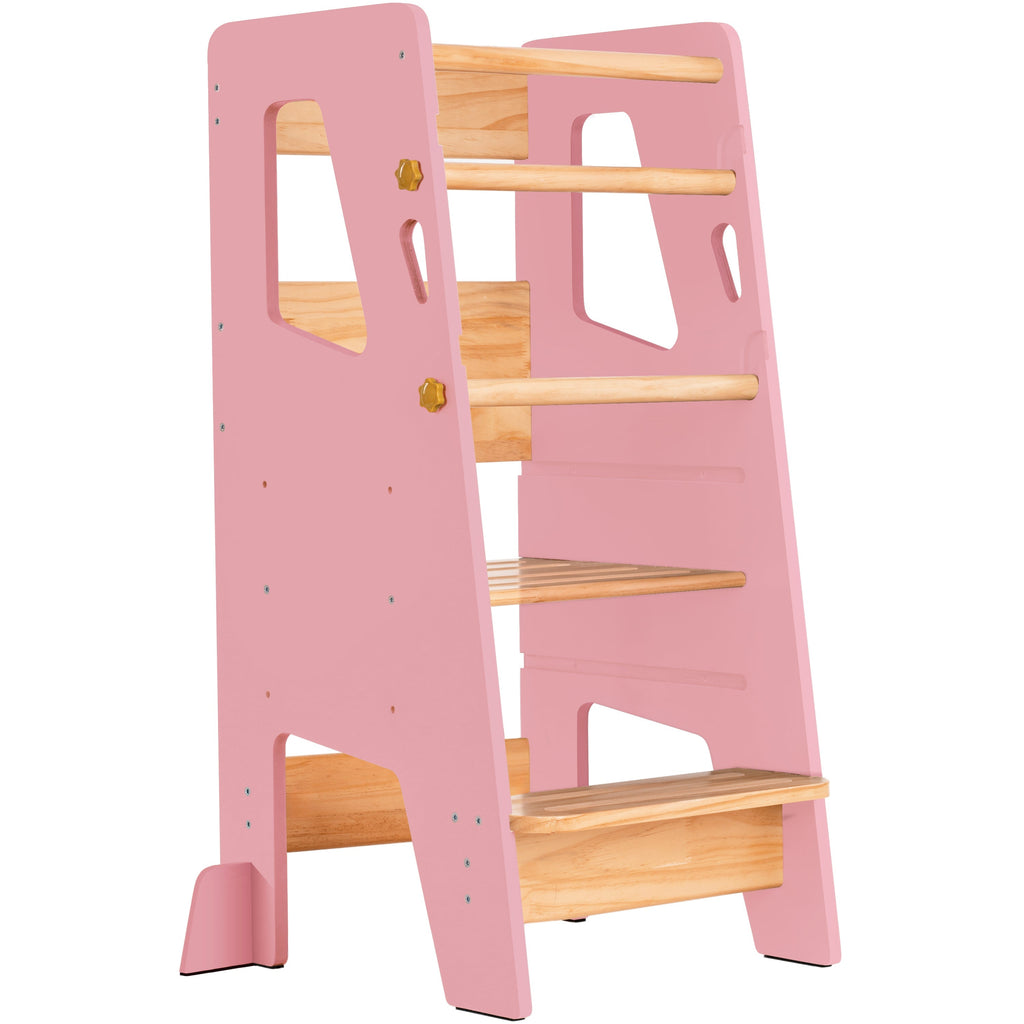 Standing Tower with Bars Pink