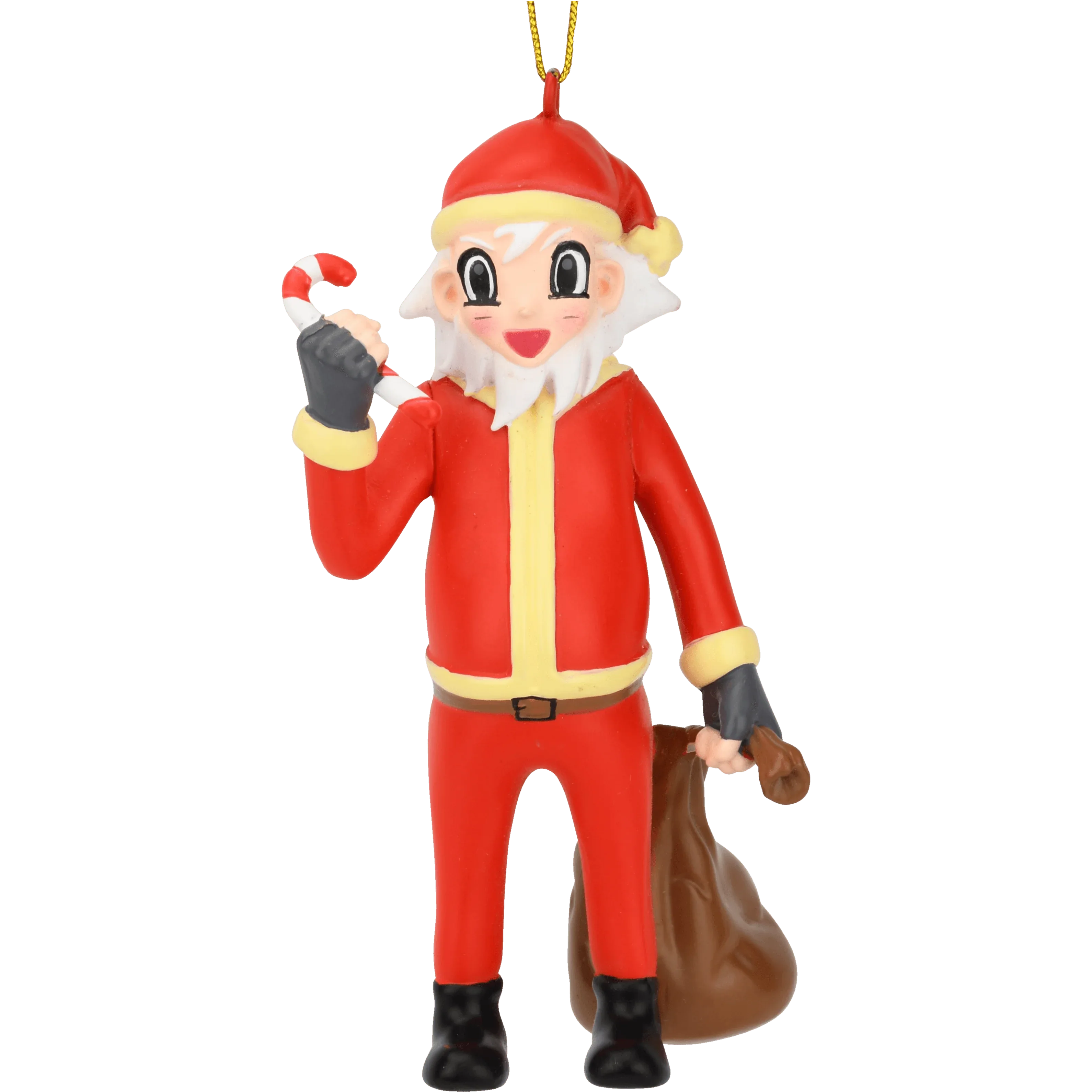 Anime Santa Claus Christmas Cartoon Character Ornament