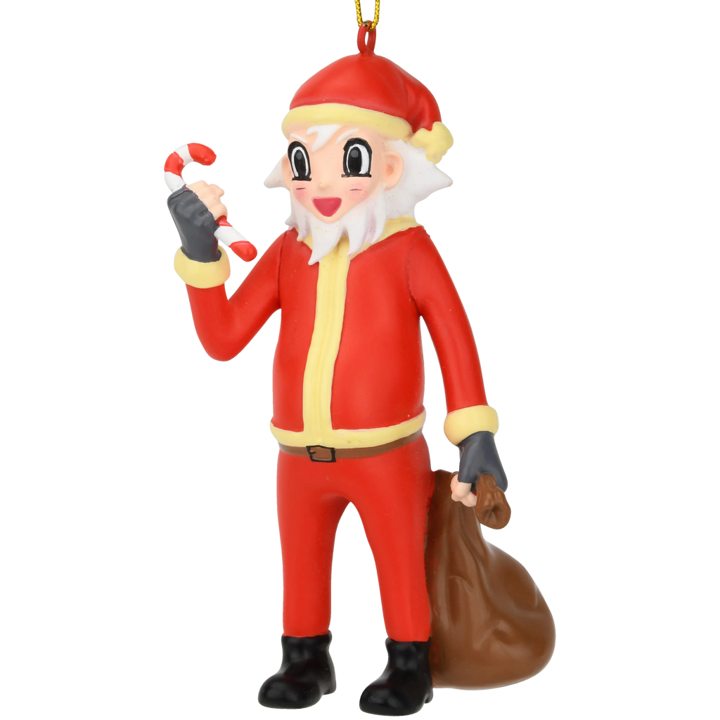 Anime Santa Claus Christmas Cartoon Character Ornament