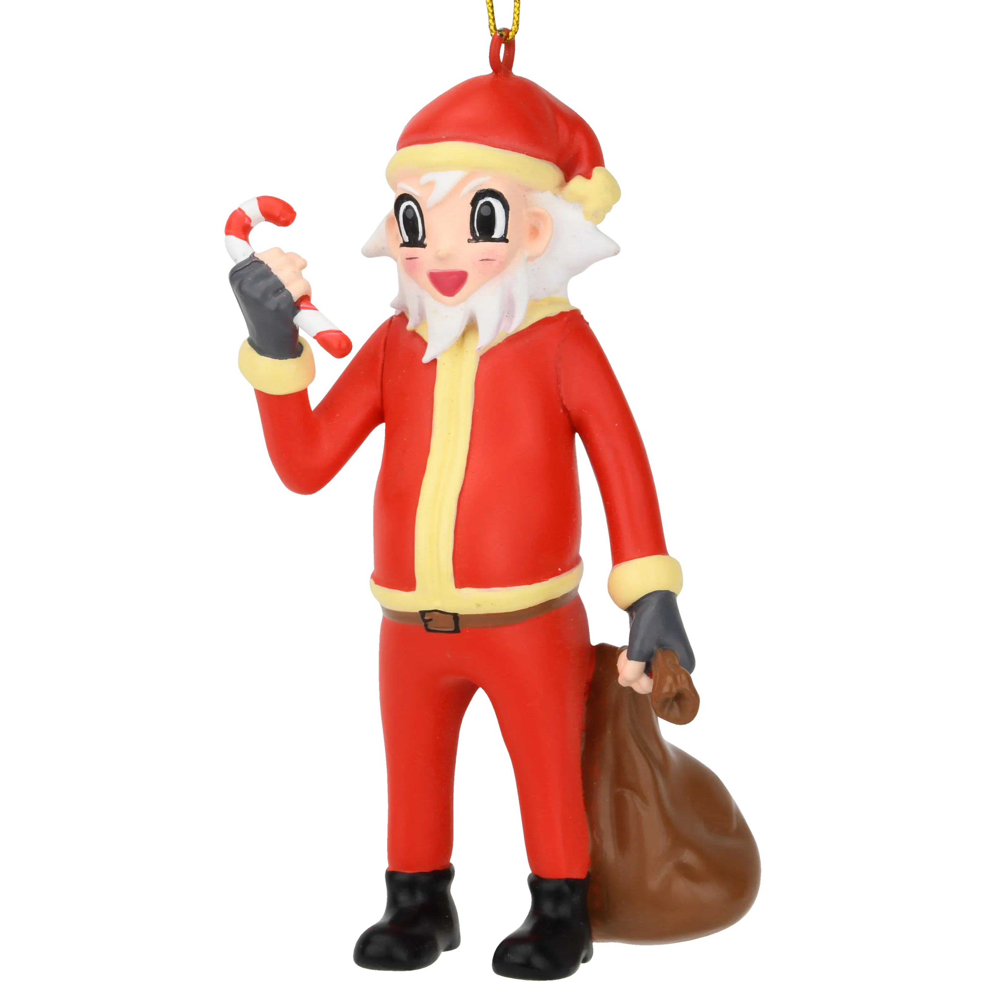 Anime Santa Claus Christmas Cartoon Character Ornament
