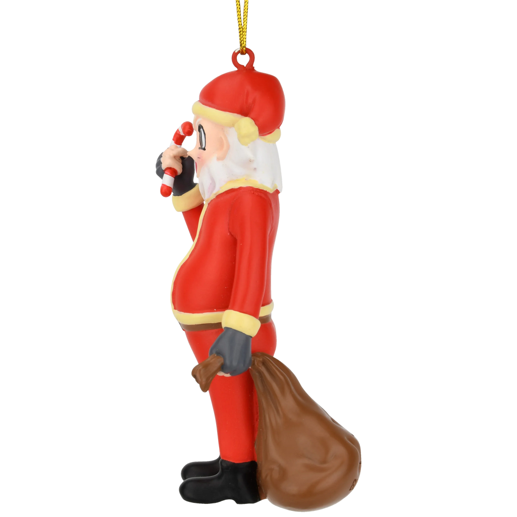 Anime Santa Claus Christmas Cartoon Character Ornament