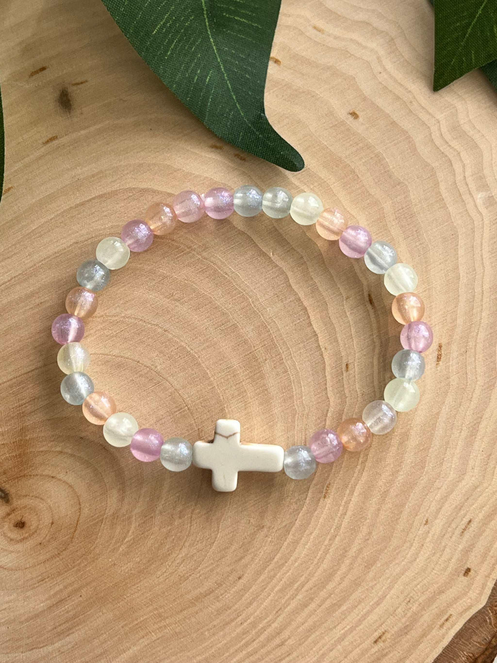 Colorful Christian Bead Bracelet