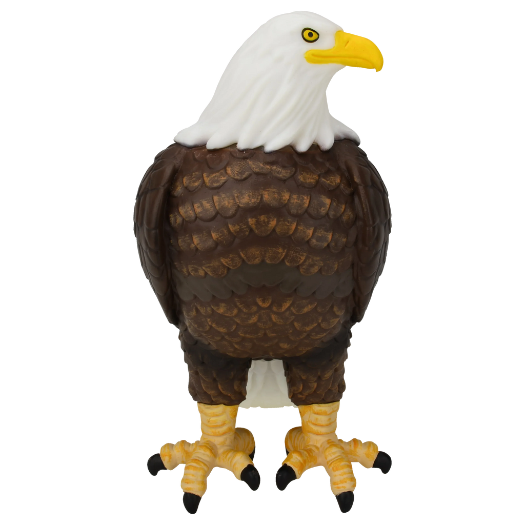 Bald Eagle Christmas Tree Topper - 10" Patriotic Holiday Decoration